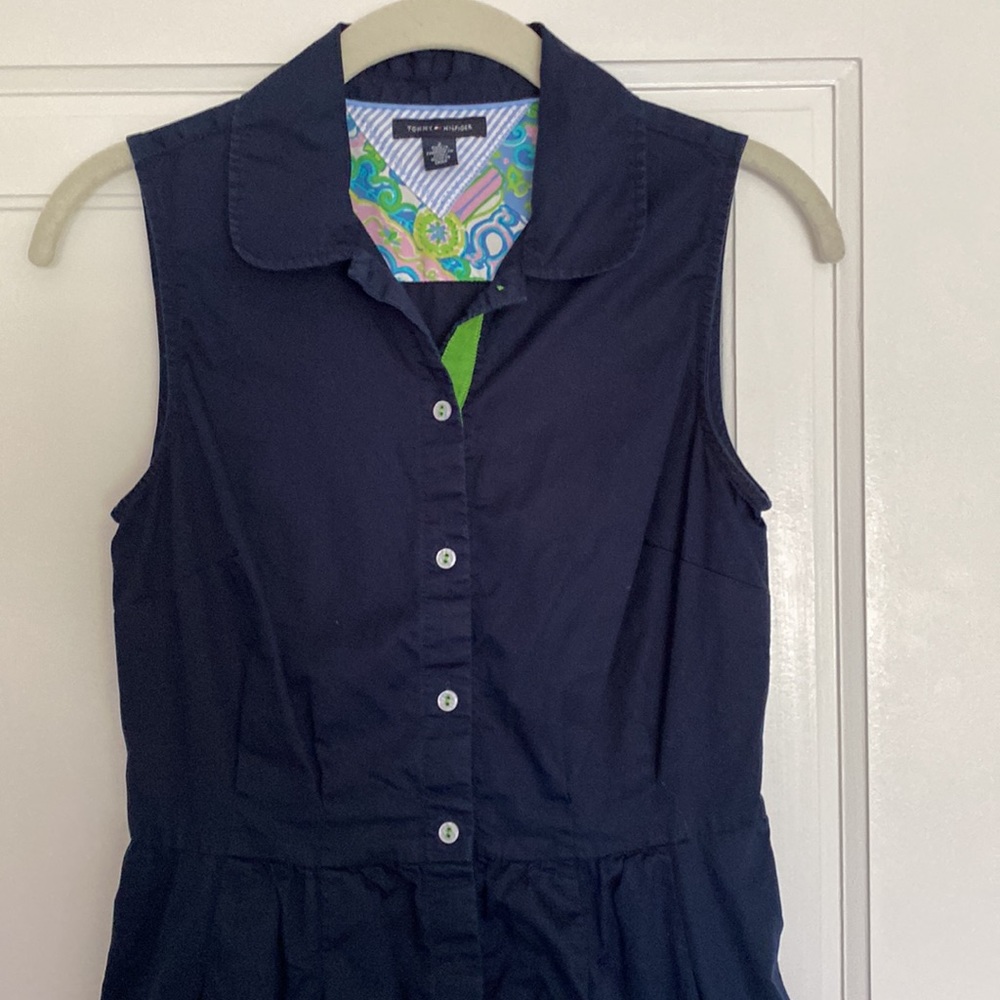 Tommy Hilfiger navy sundress size 2